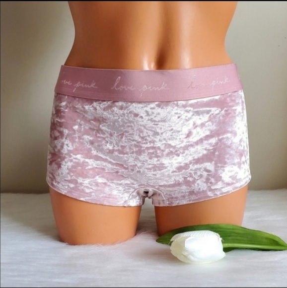 PINK Victoria's Secret Other - Victoria's Secret Pink Velvet Boyshort Panty